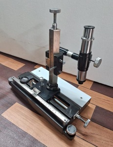 Microscopio de Precisión para Laboratorio, Instrumento Óptico de Medición con Escala Vernier para Experimentos de Física - Product Image 5