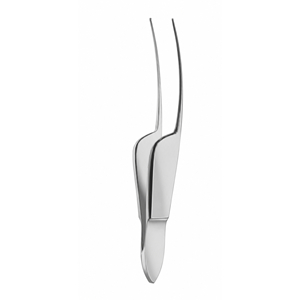 คีมจับกระจกตา Fischer-Arlt Iris Forceps 1x2 ฟัน  สำหรับงานจุลศัลยกรรมจักษุ  ทำจากเหล็กกล้าไร้สนิม  นำกลับมาใช้ใหม่ได้  ได้รับการรับรองมาตรฐาน CE - Product Image 2