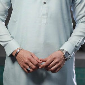 Shalwar Kameez pour homme de haute qualité et tendance pour mariage, fabriqué en usine, vêtements ethniques décontractés, coton pakistanais, bandhgala réversible - Product Image 4