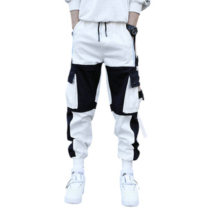 2026 Latest Style High Quality Patchwork Hip Hop Streetwear Good Quality Lightweight With Multi Pocket Storage <b>Tech</b> Wear Pants - Product Image 1