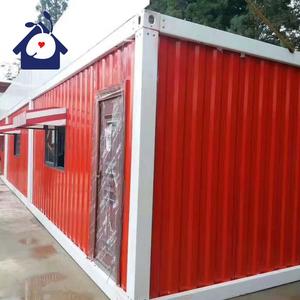 Maison conteneur détachable prête à l'emploi Type de bureau unique Panneau sandwich en acier Structure de bureau en acier pour usage commercial - Product Image 3
