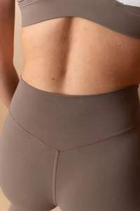 Leggings de Invierno Profesionales para Mujer, Cintura Media, Logotipo Personalizado Impreso, Diseño de Compresión Ligero, Tejido de Punto de Alta Calidad - Product Image 5