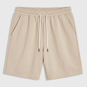 Pantalones Cortos Casuales para Hombre, Corte Relajado, Estilo Urbano Minimalista, con Cordón, Moda de Verano, Suaves y Ligeros, para Uso Diario - Product Image 1