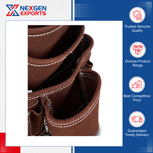 Bolsa de Herramientas de Cuero PU Hecha a Mano, Multibolsillos, de Calidad Inigualable y Altamente Duradera, al Mejor Precio de Mercado - Product Image 4