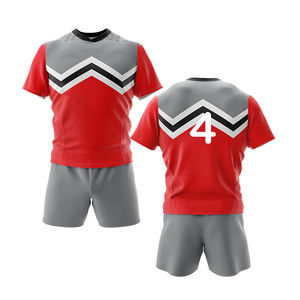 Tenues de rugby 2026 les plus vendues – Respirantes, antibactériennes, prix raisonnable, impression par sublimation, logo personnalisé, polyester - Product Image 2