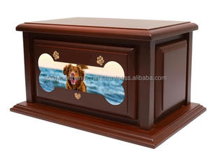 Urne en bois pour cendres d'animaux de compagnie, urnes funéraires en bois pour cendres de chat et de chien, urnes commémoratives à bas prix - Product Image 3
