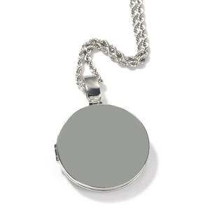 Médaille photo personnalisée en or avec diamant naturel, certifiée GIA, bijou tendance hip-hop pour cadeau ou fête - Product Image 6