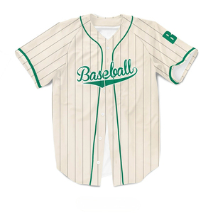 Custom Men's 100% Polyester Baseball Softball Uniform Set Button <b>Down</b> Short Sleeve Jersey <b>Pants</b> Anti-Bacterial Team Sportswear - Product Image 2