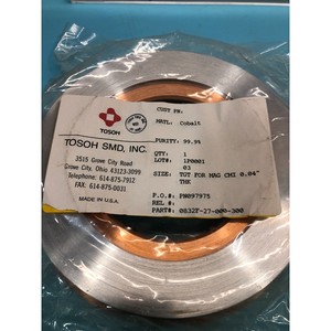 TOSOH SMD 0832F-27-000-300 TGT pour MAG CMI 0.04" - Équipements et pièces semi-conductrices d'occasion fiables à l'échelle mondiale - Product Image 1