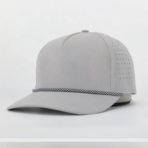 Casquette de baseball souple à haute élasticité pour l'entraînement, chapeau de sport sans couture haute performance, casquette respirante et anti-transpiration personnalisable, prix de gros - Product Image 4
