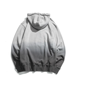 Sudadera con capucha para hombre, de algodón 100% French Terry, con cremallera, lavado ácido, color personalizado, peso pesado, oversize, venta al por mayor - Product Image 2