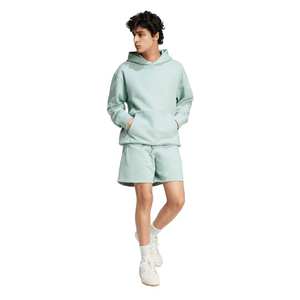 Conjunto de Sudadera con Capucha y Pantalones Cortos Casuales de Verano para Hombre, Ligero, Impermeable, Transpirable, 100% Algodón, Ropa Deportiva, Personalizable con Cremallera, Marca Privada OEM - Product Image 1