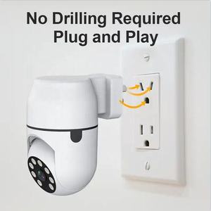 US Plug Direct Plug & Play 360 Pan Tilt Full Color Night Indoor WiFi Camera SuLink App Home Baby Pet Monitor - Product Image 1