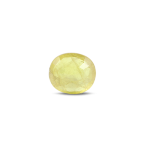 Premium 4.08 Carat Yellow Sapphire Loose Gemstone-Oval Cut Alexandrite Tourmaline for Fine Jewelry - Product Image 2