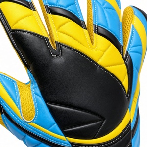 Gants de gardien de but personnalisés, gants de football avec paume en latex à haute adhérence, protection des doigts, conçus pour l'entraînement au football - Product Image 3