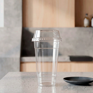 QUANG QUAN Disposable PP <b>Cups</b> 16/20/24oz 95mm Diameter Single Wall Clear Round <b>Plastic</b> <b>Cup</b> for Cold Beverages Boba Coffee Tea - Product Image 6