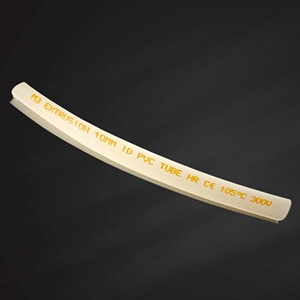 10มม. ไอดีท่อพีวีซีสีขาวไม่หดตัว105C องศาท่อยืดหยุ่นทนความร้อน300V สำหรับฉนวนไฟฟ้า - Product Image 2