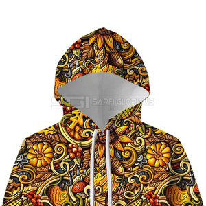 New OEM Street Wear Men Long Sleeve <b>Tie</b> Dye Allover Screen printed Sweatshirts Washed <b>Tie</b> Dye - Product Image 6