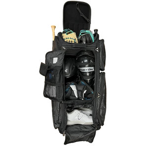 Large Capacity Cricket Kit <b>Backpack</b> with Shoe Tunnel and Mesh Pockets OEM Sports Shoulder Bag Supplier - Product Image 4