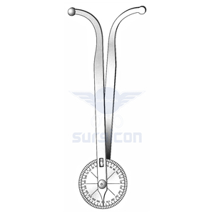 Goniómetro Thole de 34 cm / 13-1/2 Pulgadas, Instrumento de Medición Ortopédico de Acero Inoxidable para la Evaluación del Ángulo de las Articulaciones - Product Image 1