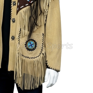 แจ็คเก็ตหนังแท้สีพื้นสำหรับฤดูใบไม้ผลิ ลดราคาพิเศษ พร้อมกระดุมปิด ขายส่ง แจ็คเก็ตหนังผู้หญิงสั่งทำได้ - Product Image 5