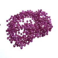 Rubis naturels de haute qualité certifiés IGI, 3 mm, coupe brillante rouge naturelle, pierres précieuses de différentes tailles, fabrication de bijoux RIDA CREATIONS RC