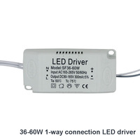 8-120W  Non-isolated  Driver Plastik  Driver LED Adaptor Harga Terbaik Kualitas Tinggi Catu Daya Transformator Elektronik