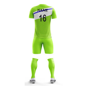 Fabricante de Uniformes de Fútbol Personalizados de Alta Calidad, Ropa para Hombre Adulto, Uniformes de Fútbol de Secado Rápido, Uniformes Sublimados Transpirables - Product Image 3