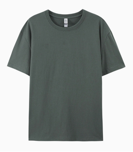 เสื้อยืดคอตตอน 100% แขนสั้นทรงปกติ ดีไซน์เนอร์ออกแบบโลโก้คุณภาพสูง ลวดลายย้อมสีแบบแอซิดวอช ผลิตในปากีสถาน รับผลิตแบบ OEM - Product Image 4