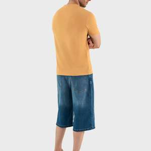 ผู้ผลิตเสื้อยืดขายส่ง น้ำหนัก 220 กรัม ผ้าฝ้าย 100% พิมพ์ลายตามสั่ง ทรงปกติ คุณภาพสูง ไม่หดตัว สำหรับผู้ชาย - Product Image 4