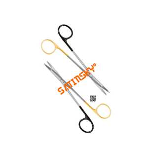 해부 가위 <span class=keywords><strong>TC</strong></span> REYNOLDS 날카로운/날카로운 15 CM 미세 수술 스테인리스 스틸 AISI 420 제조 평판 소스에서 - Product Image 5