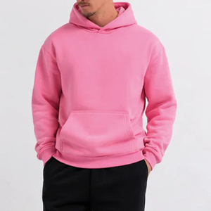 เสื้อฮู้ดดี้ผู้ชายผ้าฝ้าย 100% คุณภาพสูง 300gsm ทรงหลวมไหล่ตก พิมพ์ลายดิจิตอลโลโก้ตามสั่ง สำหรับฤดูหนาว - Product Image 3