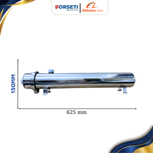 Purificateur d'eau UF avec filtre PVDF, acier inoxydable, filtration efficace, filtre à eau pour robinet domestique, capacité de 3000 L/heure - Product Image 2