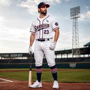 Fabricante de Uniformes de Béisbol Personalizados Premium, Venta al por Mayor de Camisetas Sublimadas Antibacterianas 100% Poliéster - Product Image 3
