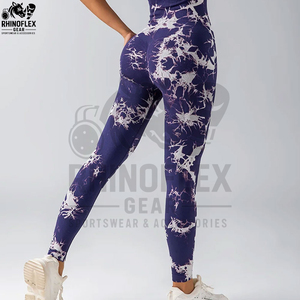 เลกกิ้งโยคะออกกำลังกายสำหรับผู้หญิง สั่งทำโลโก้ได้ ขายส่งราคาถูก มีหลายสีและดีไซน์ให้เลือก - Product Image 2