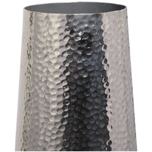 Vase de table en fer martelé craquelé, moderne et luxueux, porte-fleurs décoratif pour centre de table d'appoint intérieur - Product Image 6