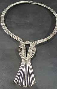 Venta al por mayor tendencia Bohemia oro plateado gargantilla collar artesanía joyería de India Rawat artesanías para cristianos - Product Image 3