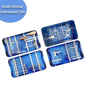 Kit d'instruments chirurgicaux orthopédiques pour petits animaux avec plaques de fixation, en acier inoxydable, réutilisable, avec tournevis manuel à mécanisme de réinitialisation par poignée - Product Image 4