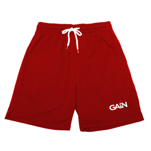 <b>Brown</b> Plus Size Polyester Mesh Board Shorts Quick Dry Breathable Swim Trunks Drawstring Elastic Waist Woven Fabric - Product Image 4