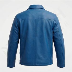 Chaqueta de Motociclista de Cuero Genuino para Hombre de la Mejor Calidad, Nueva Colección de Invierno, Chaquetas de Motocicleta con Protecciones Desmontables Personalizadas - Product Image 2