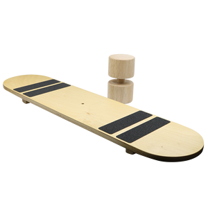 Planche d'équilibre ALLWINWIN BLB38 - Balançoire plate en bois pour activités d'équilibre - Product Image 3