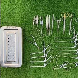 ชุดเครื่องมือผ่าตัดไซนัสแบบส่องกล้อง FESS ได้รับการรับรองมาตรฐาน CE ISO ชุดเครื่องมือผ่าตัดหู คอ จมูก คุณภาพพรีเมียม ผลิตจากสแตนเลสสตีล - Product Image 4