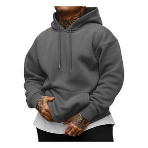 Sweat-shirts personnalisés à logo 3D les plus vendus pour hommes, tissu French Terry lourd 500 g/m², coupe ample - Product Image 1