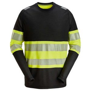 OEM High Quality Reflective Long-Sleeve T-<b>Shirts</b> Durable Fabric Construction Working Safety T-<b>Shirts</b> For Workwear - Product Image 1
