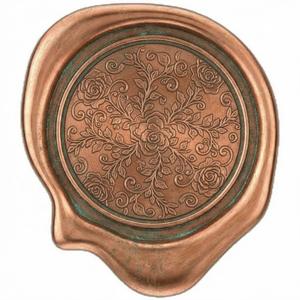 Bandeja ovalada de latón martillado a mano de estilo marroquí vintage con asas ornamentadas, bandeja metálica para decoración del hogar y exhibición en la mesa. - Product Image 4