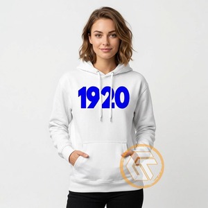 GREEK TREASURES เสื้อฮู้ดลำลองสำหรับผู้หญิง ปักลาย Zeta Phi Beta Sorority ผ้าฝ้ายฟลีซแบบเป็นมิตรต่อสิ่งแวดล้อม สำหรับฤดูใบไม้ร่วงและฤดูหนาว - Product Image 4