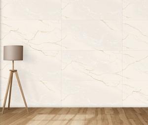 Carrelage en porcelaine texturé effet marbre de luxe 600x1200mm, grand format moderne, idéal pour salle de bain et villa - Meilleures ventes - Product Image 1