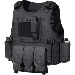 Men's Summer Windproof Waterproof Solid Casual <b>Vest</b> Quick-Drying 2-in-1 Sports Jacket Multi-Pockets Outdoor Training <b>Vest</b> - Product Image 1