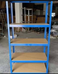 Étagère de rangement métallique robuste à 5 niveaux, non pliable, légère, design multifonctionnel, taille personnalisable, résistante à la chaleur, imperméable - Product Image 5