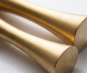Reposacucharas de metal dorado mate hecho a mano, soporte curvo para cubiertos, para decoración de cocina y mesa. - Product Image 3